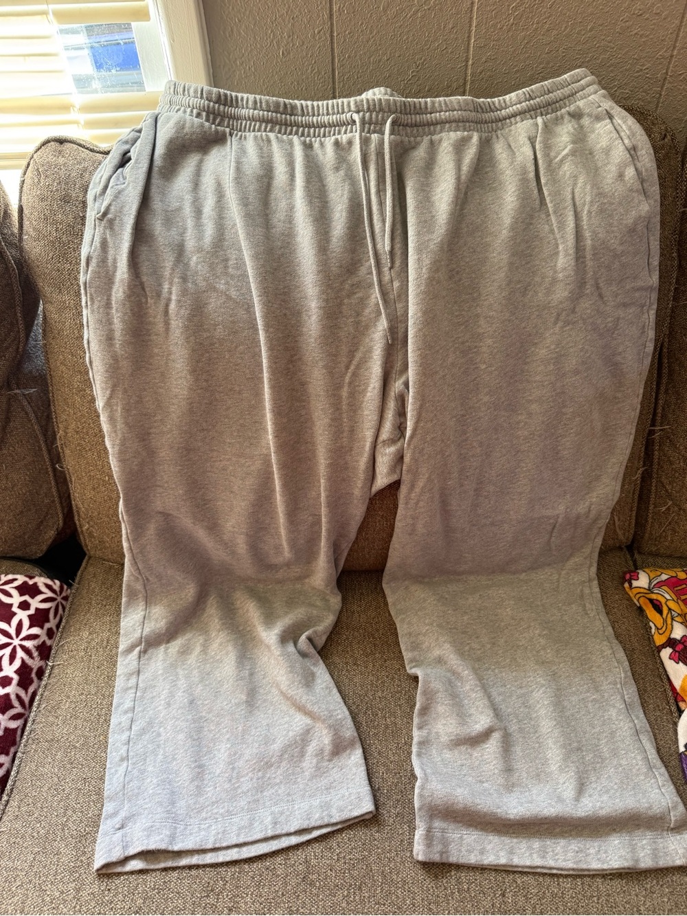 Old Navy Light Gray Wide Leg Pants
